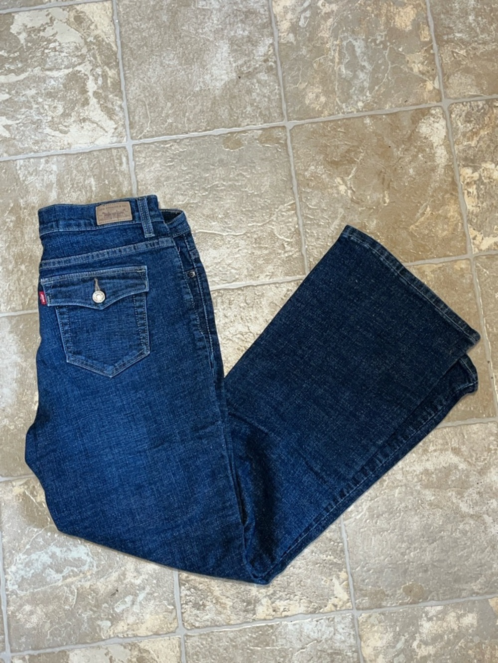 Levi's Women's Dark Blue Boot Cut Jeans